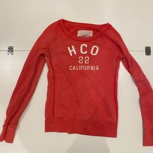 Hollister Red Sweater